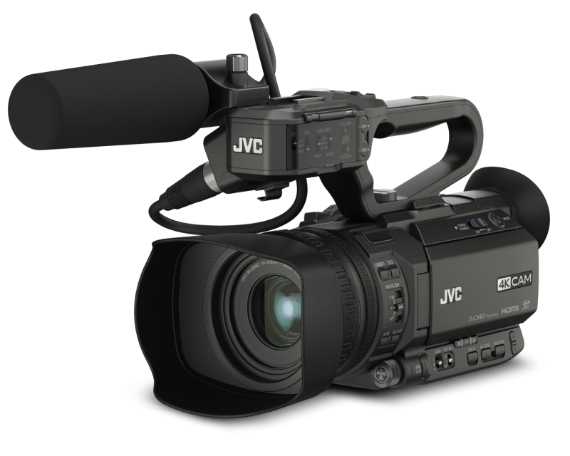 Caméscope 4K compact de poing GY-HM170E JVC