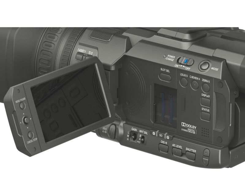 Caméscope 4K compact de poing GY-HM170E JVC