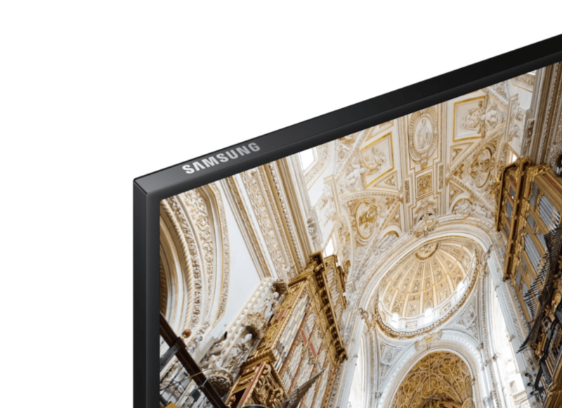 Écran d'affichage professionnel UHD série QM samsung triaxe