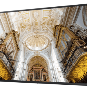 Écran d'affichage professionnel UHD série QM samsung triaxe