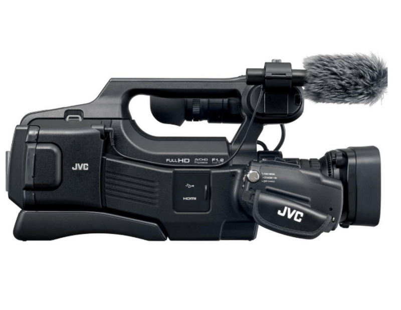 GY-HM70E JVC caméscope vue3