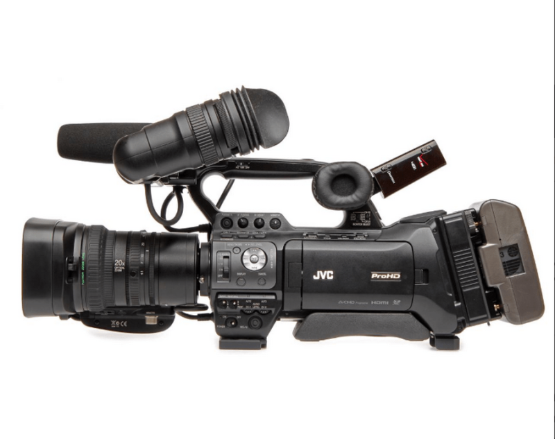 GY-HM850RE JVC Caméscope vue2