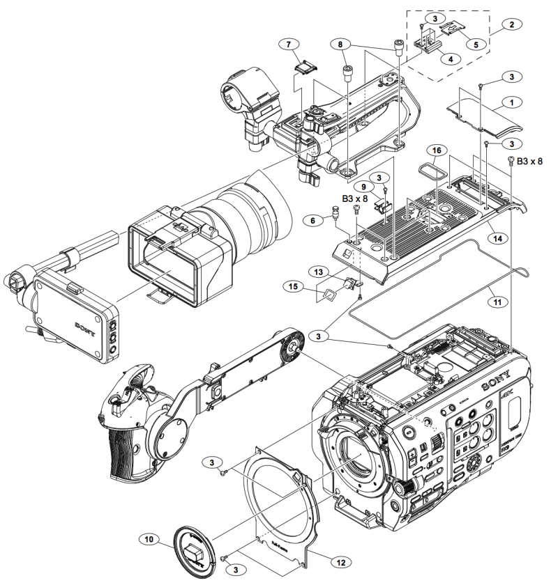 pièce détachée sony Vue d'ensemble :