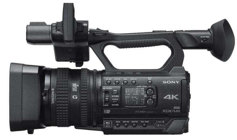 PXW-Z150 Sony vue 1