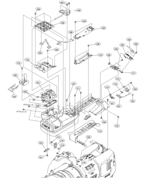 pièce détachée sony Partie 1 : POIGNEE Poignée intérieur :