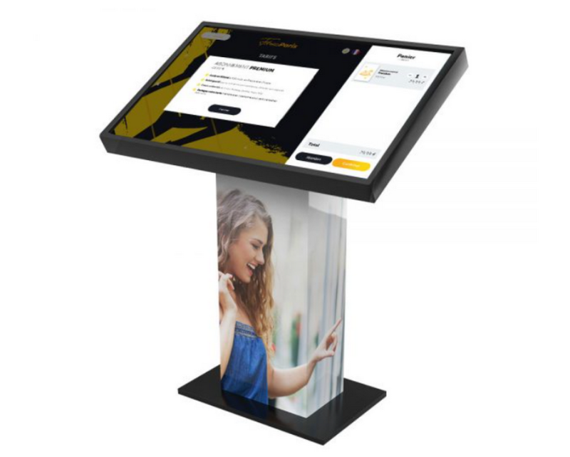 Borne écran tactile KIOSK XL 4K 49 pouces