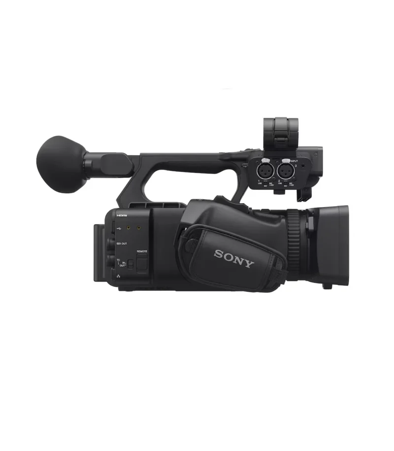 Caméra vidéo Sony avec microphone et poignée
